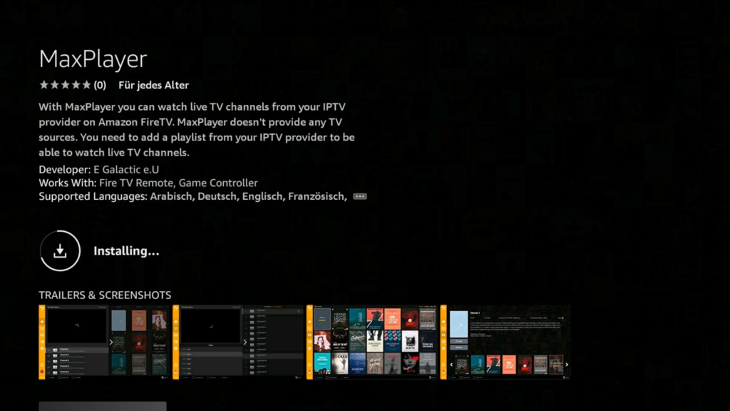  iptv player for amazon fire tv